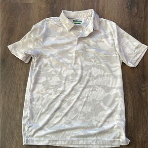 Ben Hogan White Camo Polo Shirt